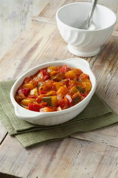 Sauce ratatouille pour pâtes